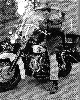 On a California Highway Patrol Harley ©
